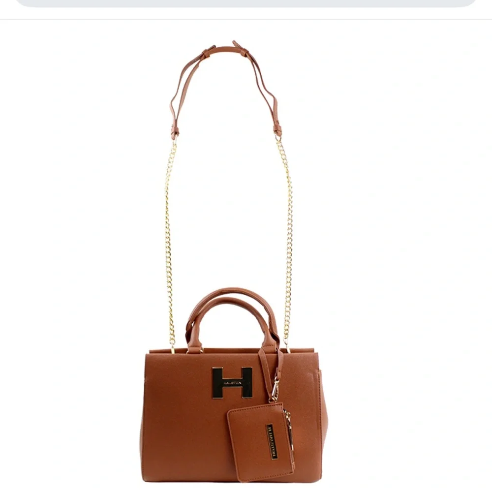 H by Halston elegant satchel